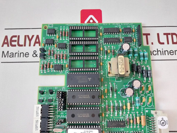 Honeywell 14506344-001 Fire Alarm Fs90 Intelligent Communication Display Module Rev 4