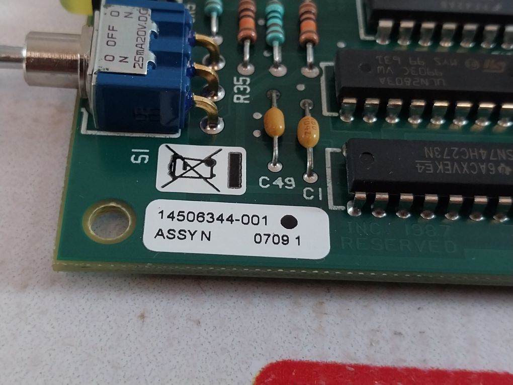 Honeywell 14506344-001 Fire Alarm Fs90 Intelligent Communication Display Module
