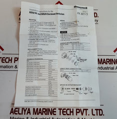 Honeywell 1Ls3-4C Limit Switch

