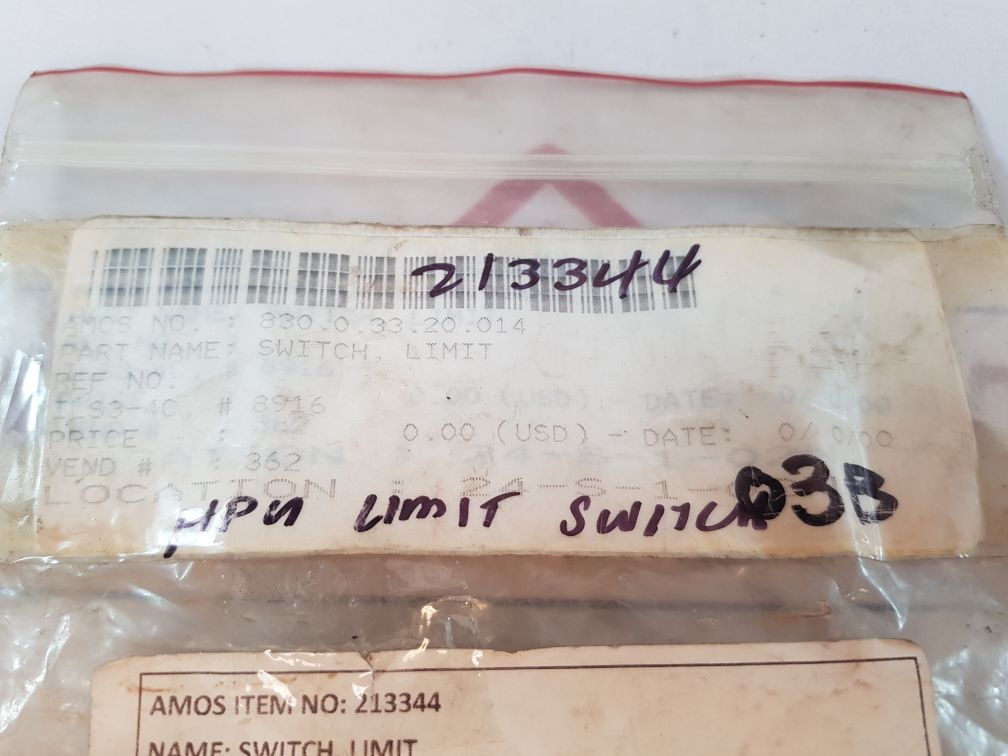 Honeywell 1ls3-4c limit switch
