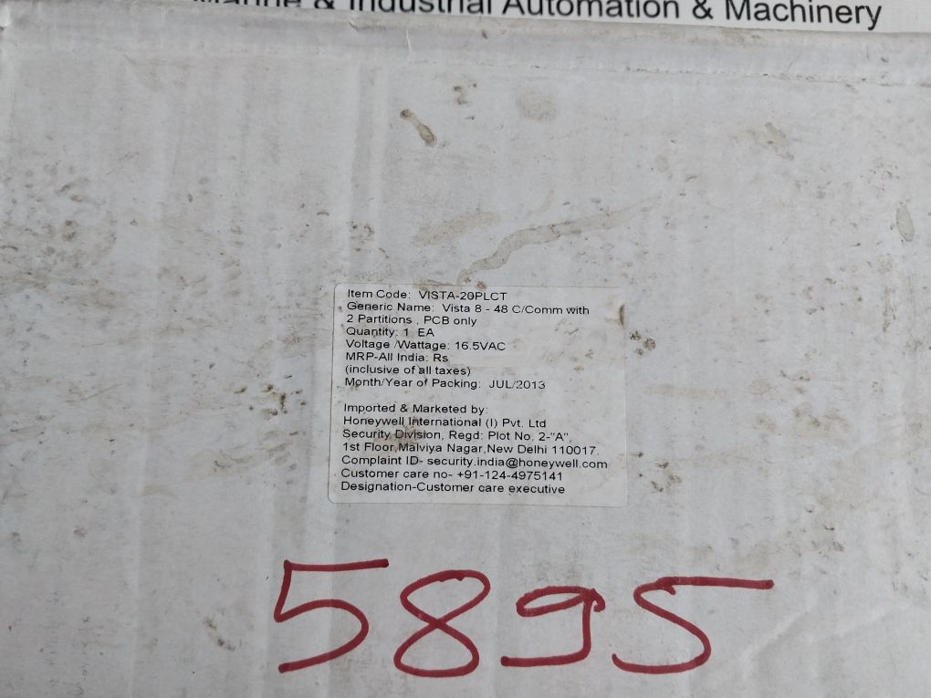 Honeywell 200-00691 Fire Alarm And Security Equipment Board