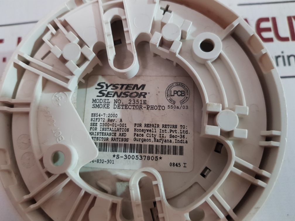 System Sensor 2351E Photo Smoke Detector