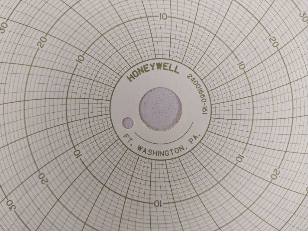 Honeywell 24001660-161 Circular (1 Box = 100 Charts)
