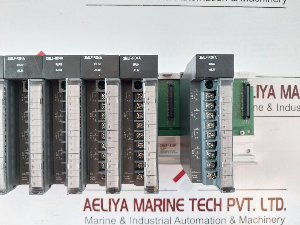 Honeywell Masterlogic-200 2Mlr-ac22,2Mlr-dbsf,2Mlf-dc4S,2Mlf-rd4A Module Rack