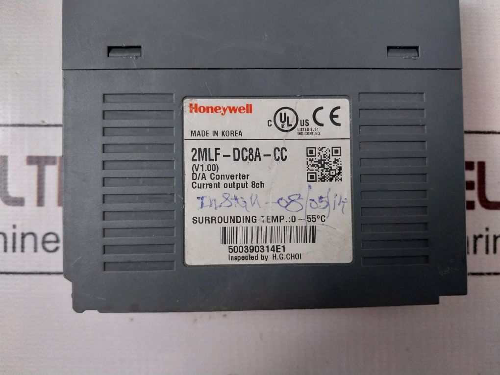 Honeywell 2Mlf-dc8A D/A Converter Current Output Module 2Mlf-dc8A-cc