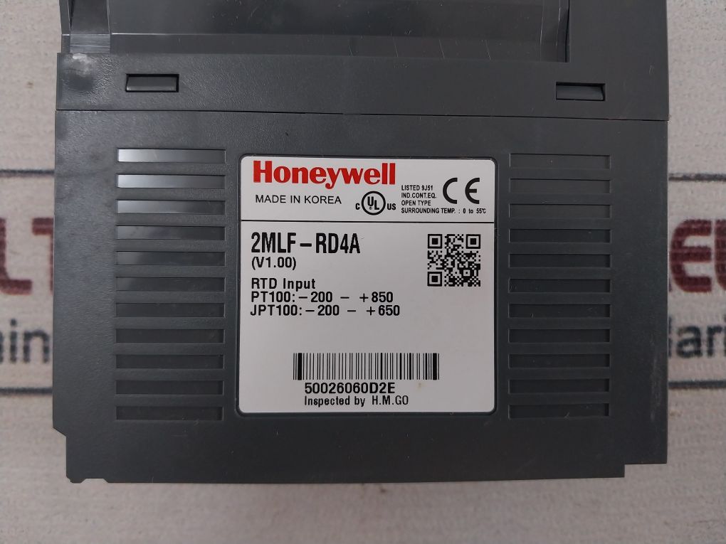 Honeywell 2Mlf-rd4A Temperature Input Module
