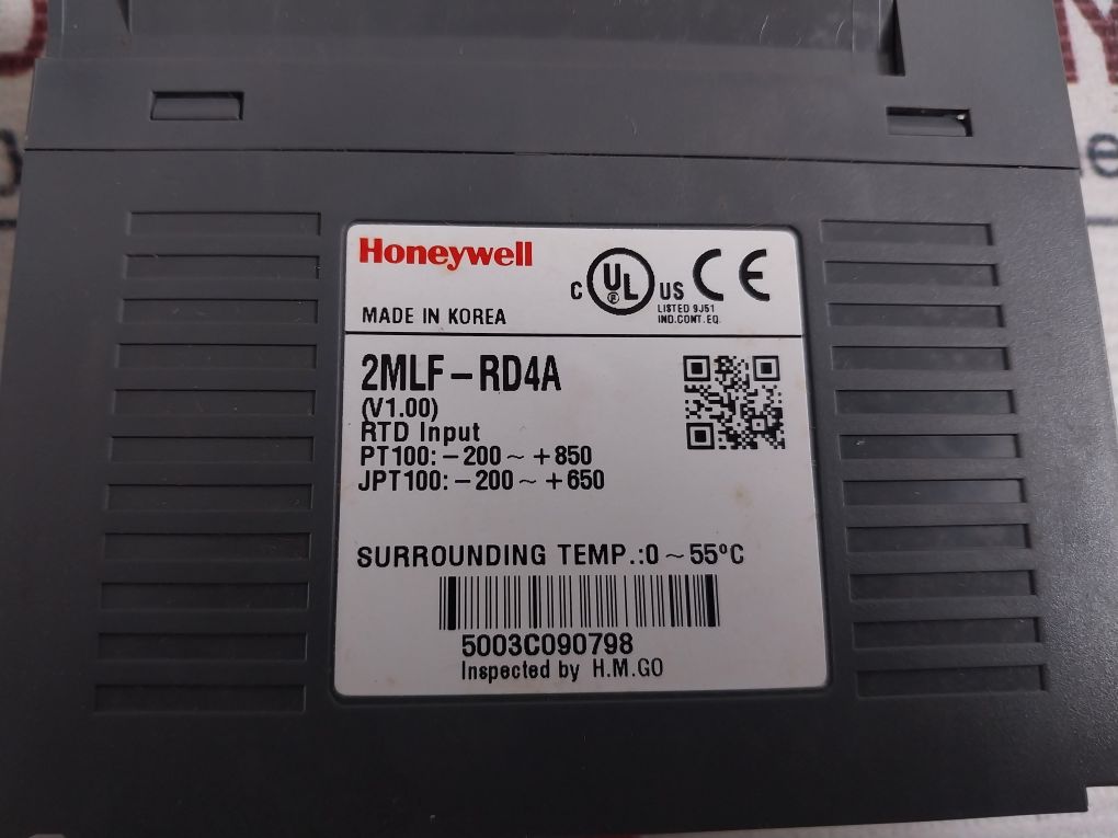Honeywell 2Mlf-rd4A Rtd Input Module 0~55°C