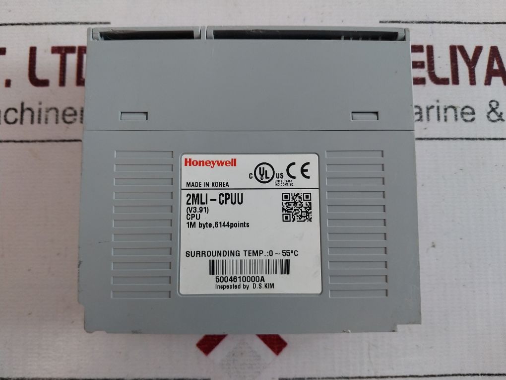Honeywell 2Mli-cpuu (V3.91) Cpu Module 0~55°C