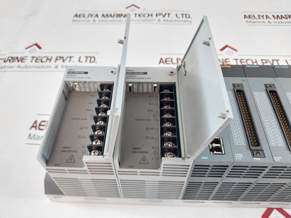 Honeywell 2Mlr-ac22,2Mlr-dbsf,2Mlq-tr4B,2Mli-d24A Module Rack