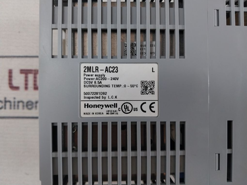 Honeywell 2Mlr-ac23 Power Supply Module 24Vdc