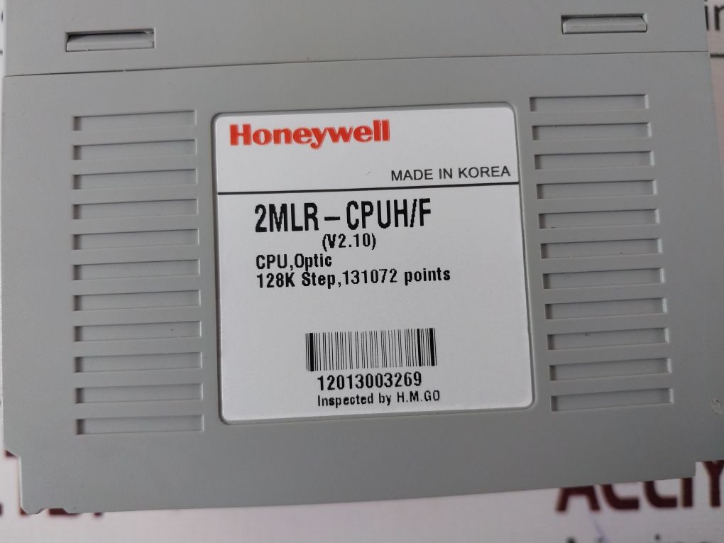 Honeywell 2Mlr-cpuh/F (V2.10) Cpu Optic Module