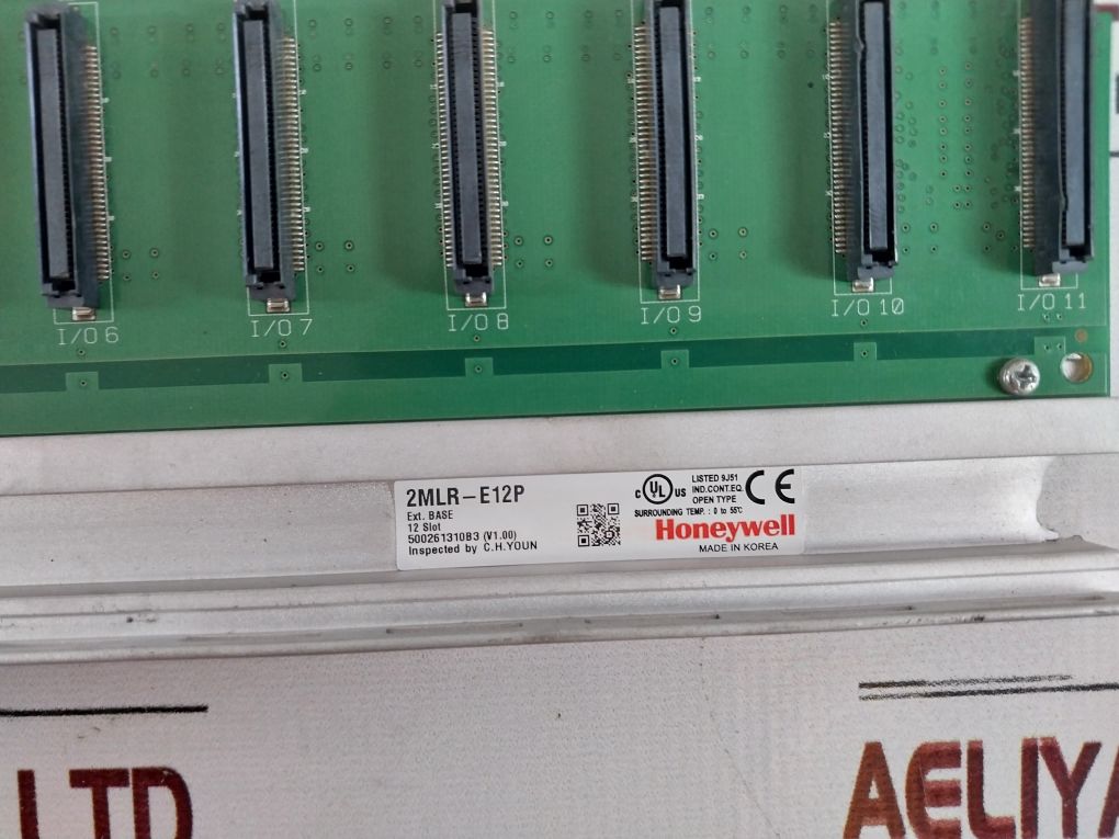 Honeywell 2Mlr-e12P 12 Slot Extension Base Programmable Logic Controller