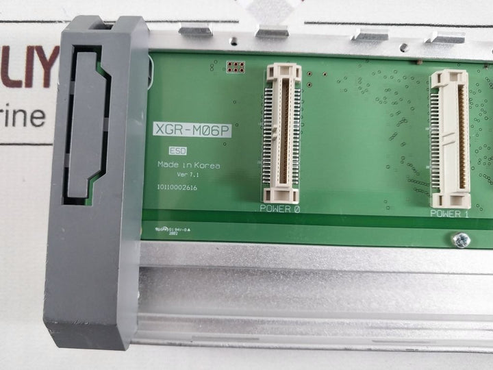 Honeywell 2Mlr-m06P Main Base 6 Slot Xgr-m06P