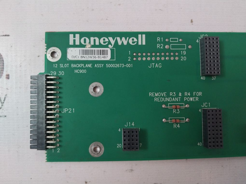 Honeywell 50002673-001 Backplane Assembly 12 Slot