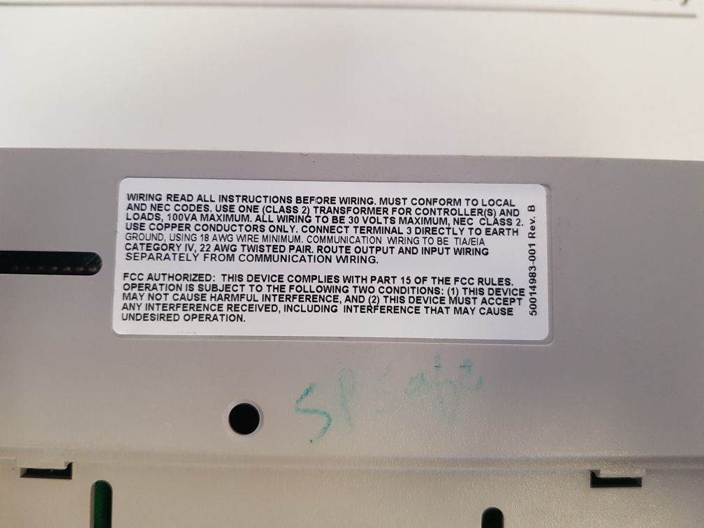 Honeywell Spyder Pub6438S 5 Controller 50014983-001