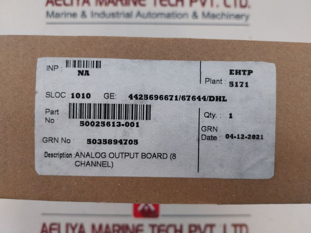 Honeywell 50025613-001 Analog Output Board (8 Channel)