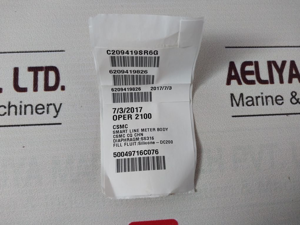 Honeywell 50049716C076 Smart Line Meter Body