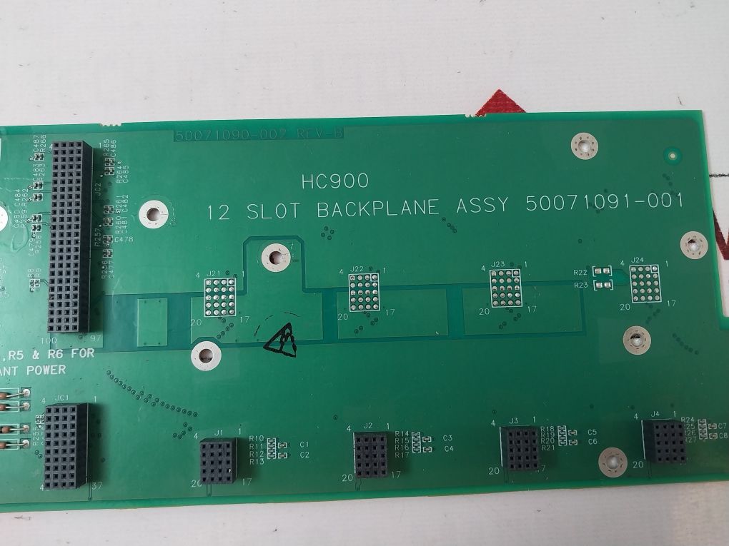 Honeywell 50071091-001 12-slot Backplane Assembly 50071090-002