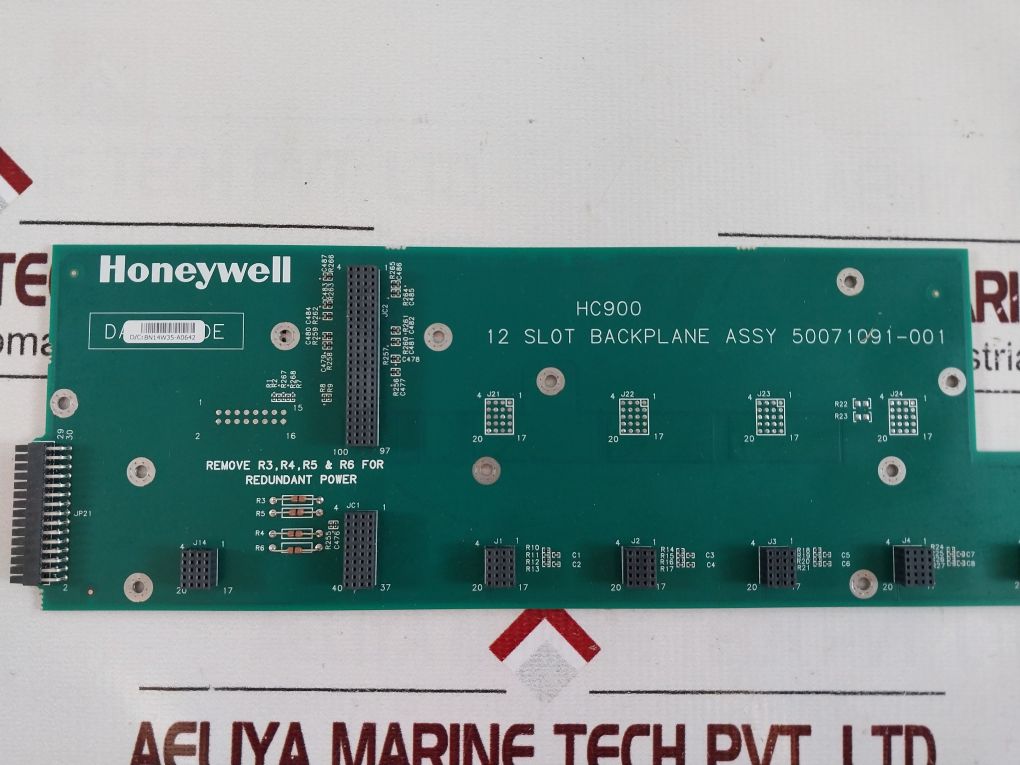 Honeywell 50071091-001 Backplane 12 Slot 50071090-001