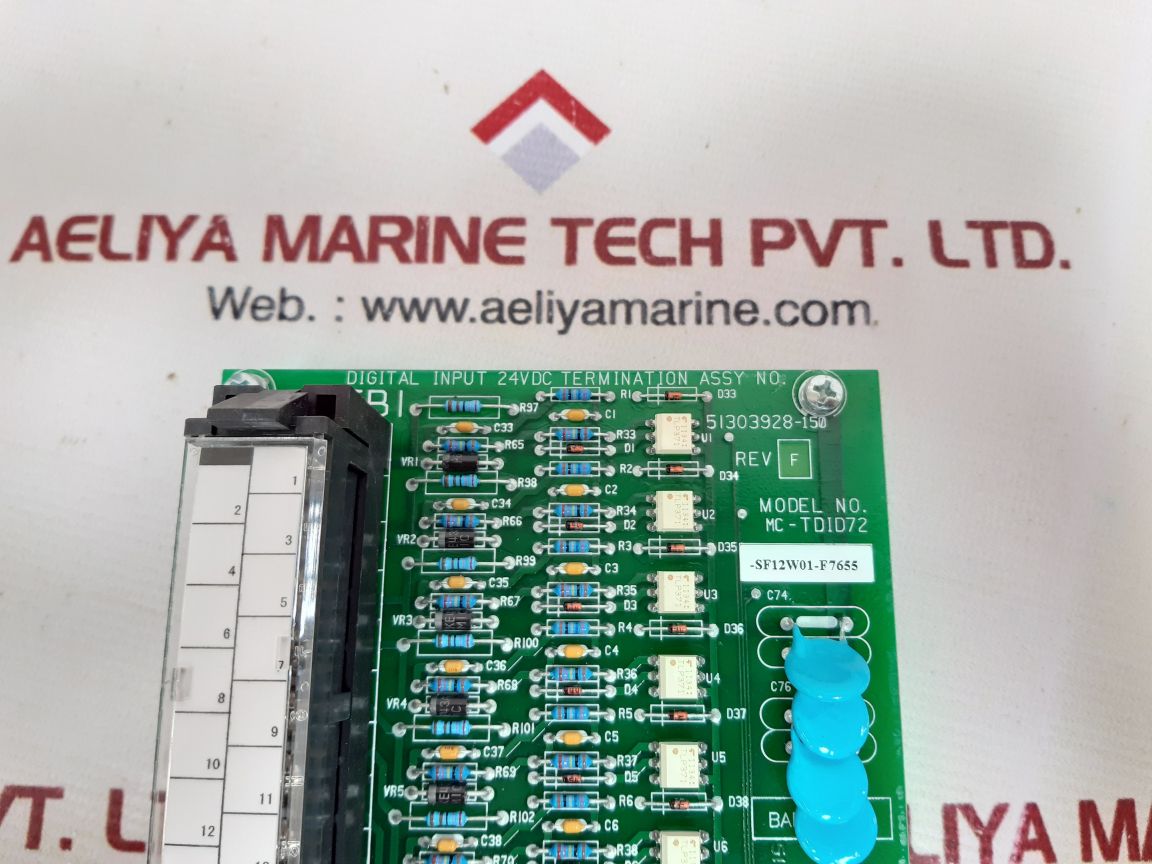 Honeywell Mc-tdid72 Digital Input Module 51303928-150