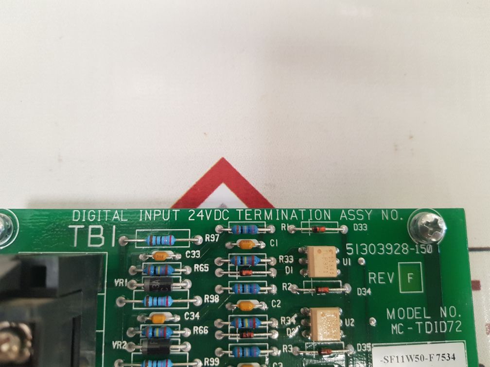 Honeywell 51303928-150 Digital Input Pc Board