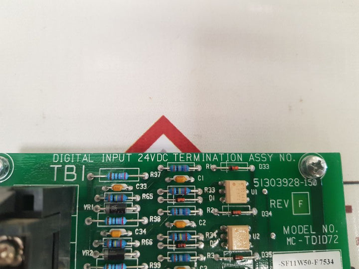 Honeywell 51303928-150 Digital Input Pc Board