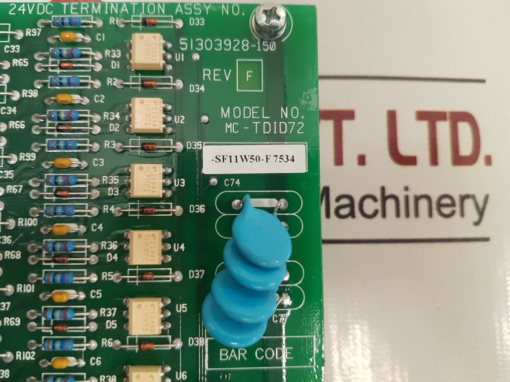 Honeywell 51303928-150 Digital Input Pc Board