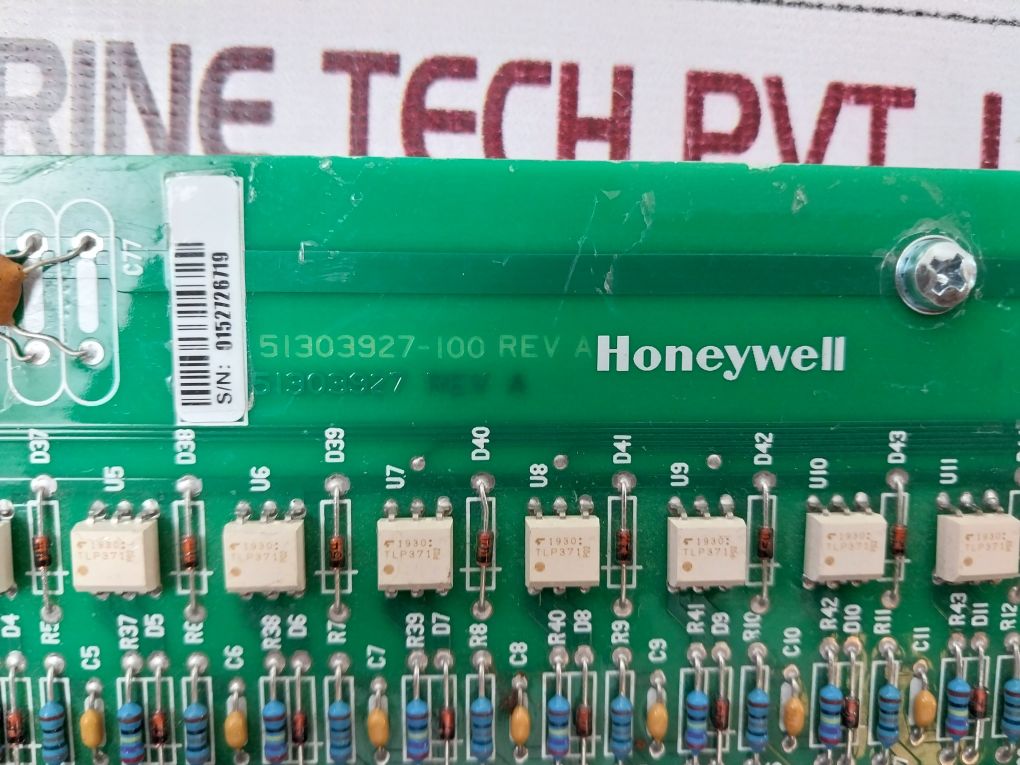 Honeywell Tdid72 Digital Input 24Vdc Termination 51303928-150