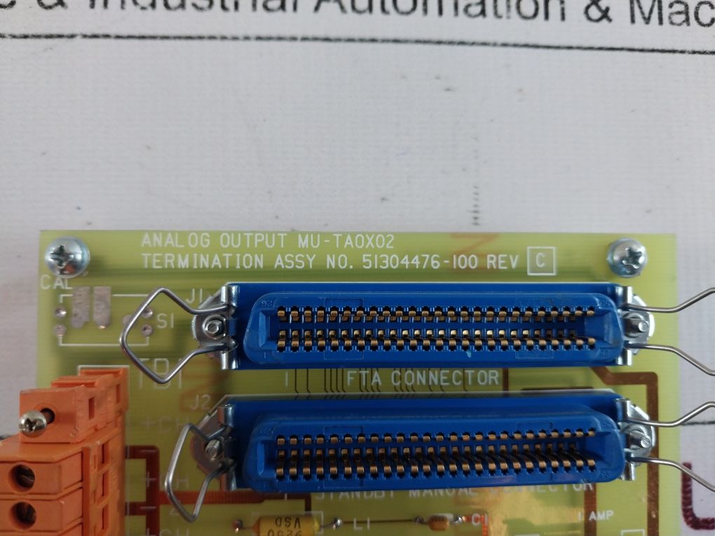 Honeywell 51304475 Analog Output Termination Board Mu-ta0X02