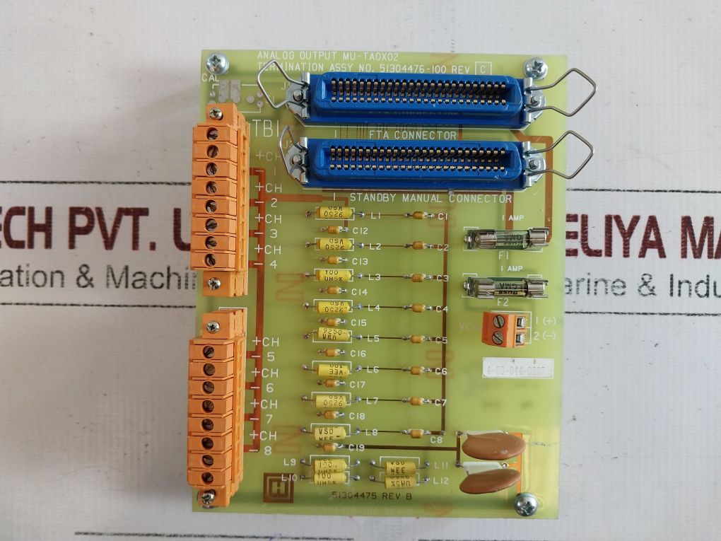 Honeywell 51304475 Analog Output Termination Board Mu-ta0X02