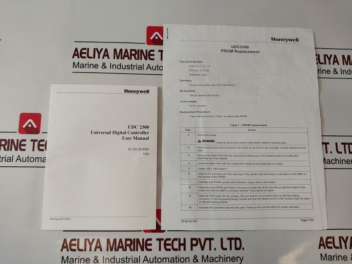 Lot of 9x Honeywell 51309790-501 Udc2300 Prom Upgrade Kit