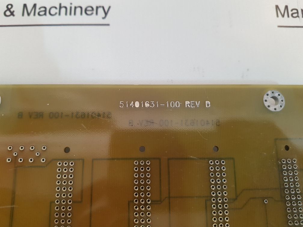 Honeywell 51401631-100 Process Manager Backplane Board 51401631