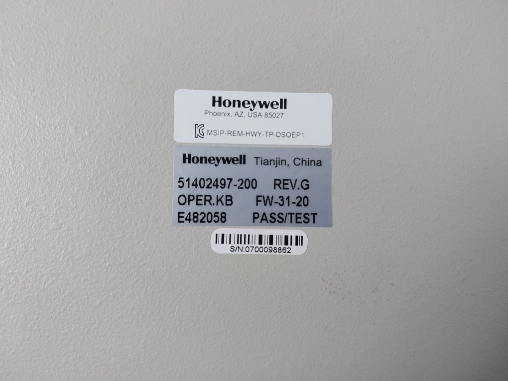 Honeywell 51402497-200 Operator Keyboard