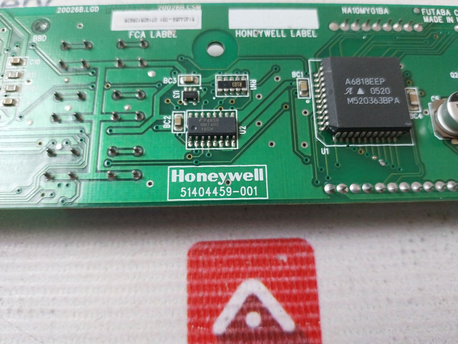 Honeywell 51404459-001 Display Module 94V-0