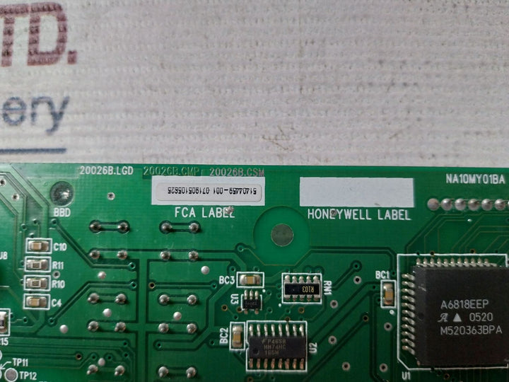 Honeywell 51404459-001 Display Module 94V-0