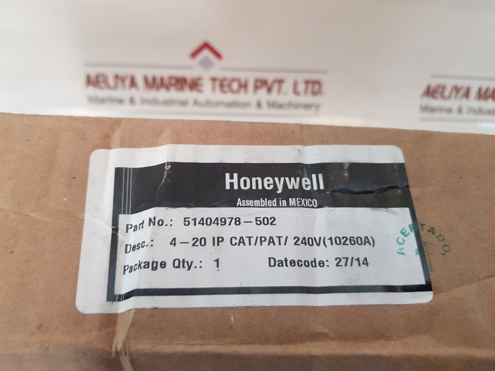 Honeywell 51404978-502 Pc Board