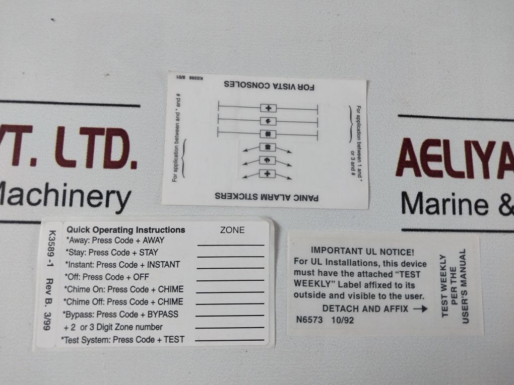 Honeywell 6148Ex Fixed Lcd Keypad