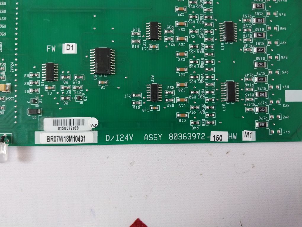 Honeywell 80363972-150 Hw: M1 Digital Input Module Card 80363973-100