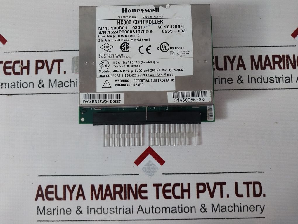 Honeywell 900B01-0301 Analog Output Module