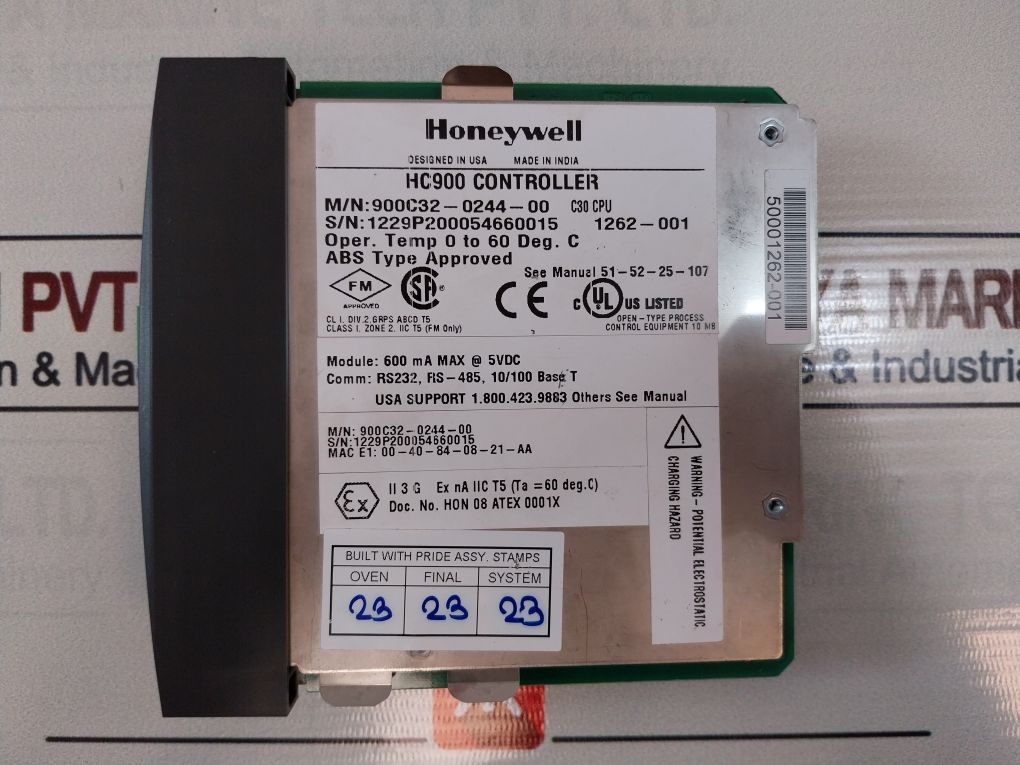 Honeywell 900C32-0244-00 Hc900 Controller 