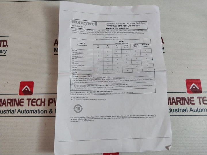 Honeywell 900C75-0360-00 Controller C75 Cpu Module 50072021-102
