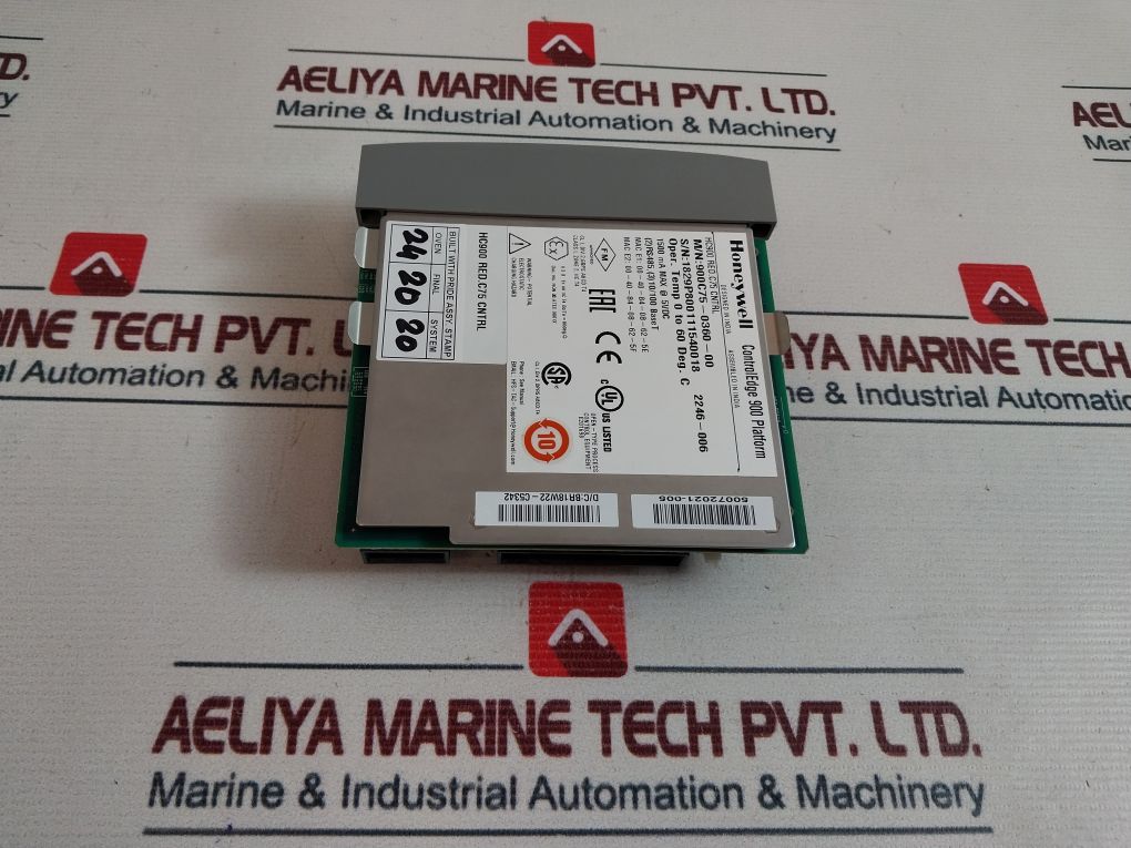 Honeywell 900C75-0360-00 Controller C75 Cpu Module 50072021-102