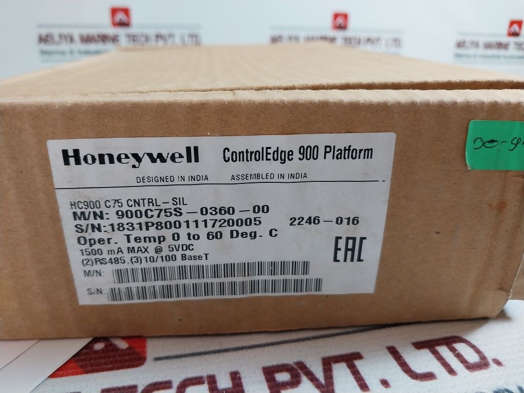 Honeywell 900C75S-0360-00 Controller 50064028-390-c