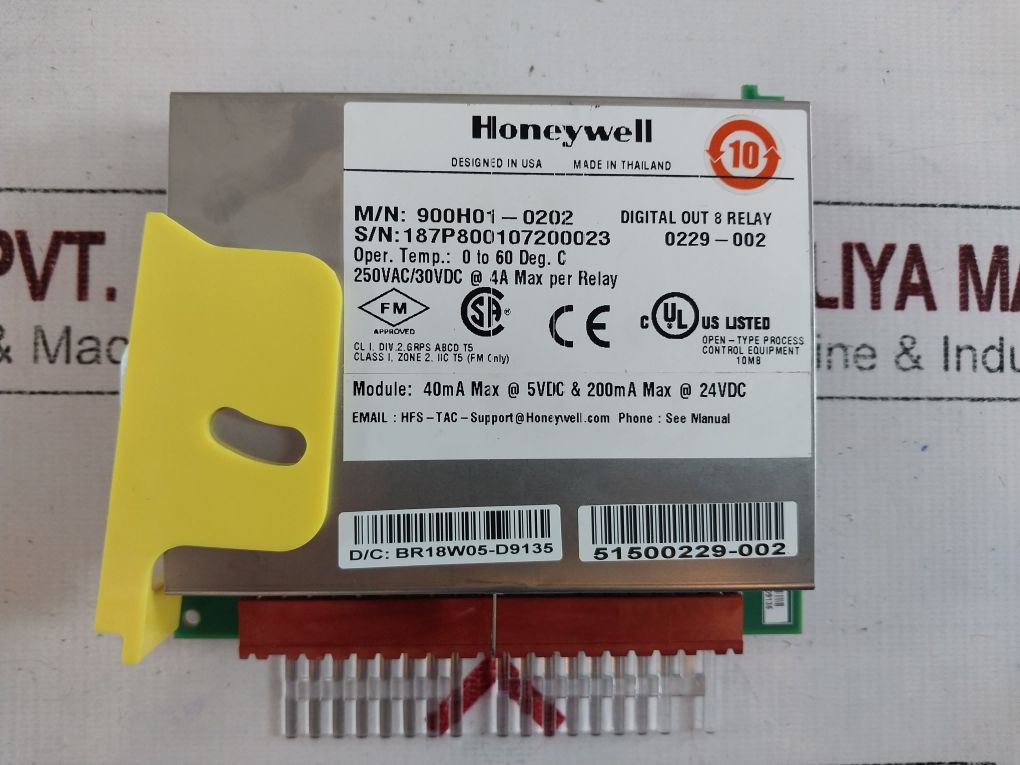 Honeywell 900H01-0202 Digital Out 8 Relay