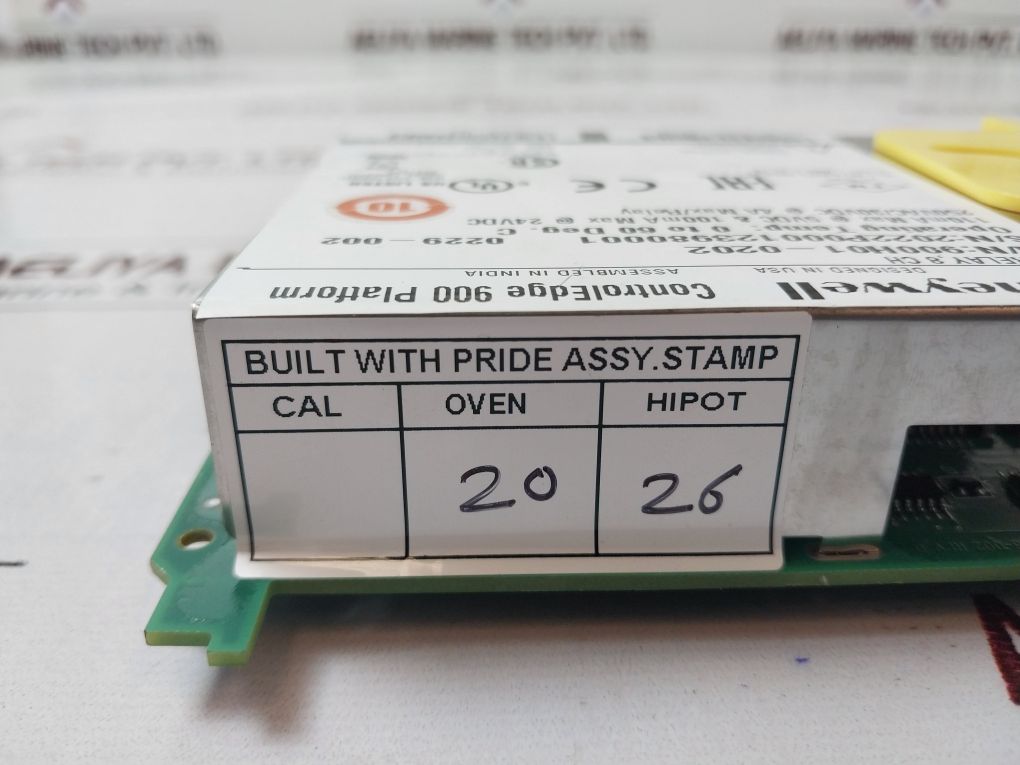 Honeywell 900H01-0202 Digital Output Relay 8-ch