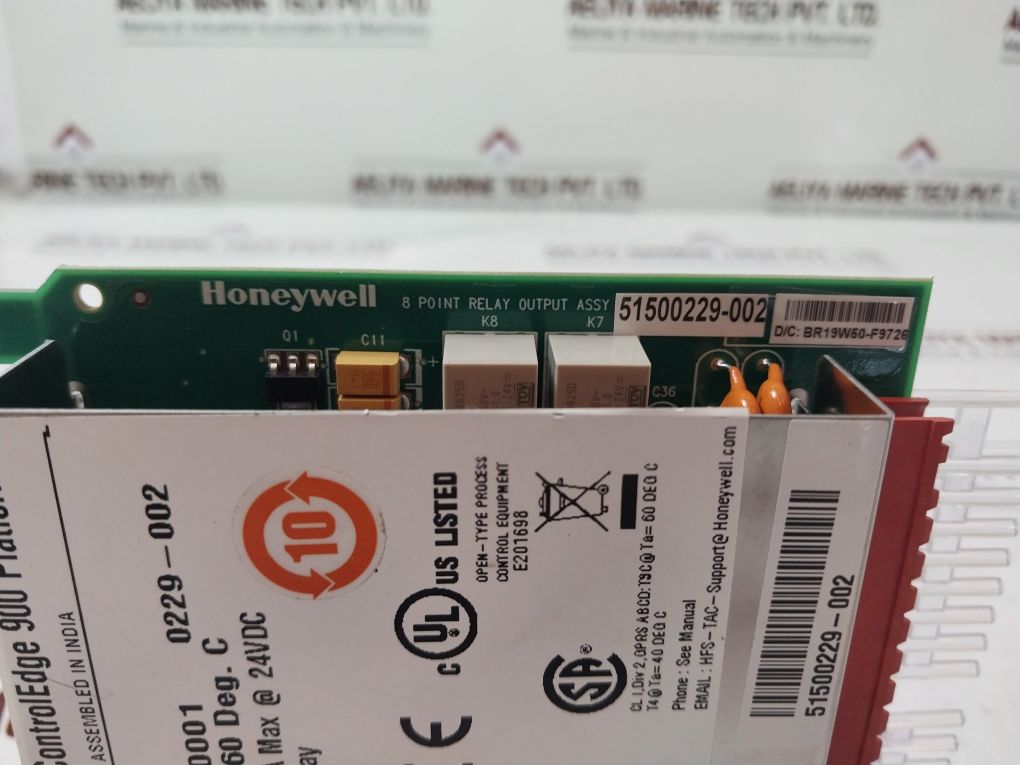 Honeywell 900H01-0202 Digital Output Relay 8-ch