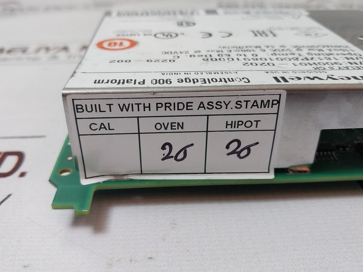 Honeywell 900H01-0202 Digital Output Relay Module Controledge 900 Platform