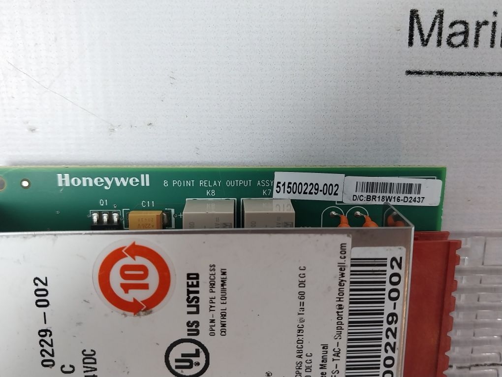 Honeywell 900H01-0202 Digital Output Relay Module Controledge 900 Platform