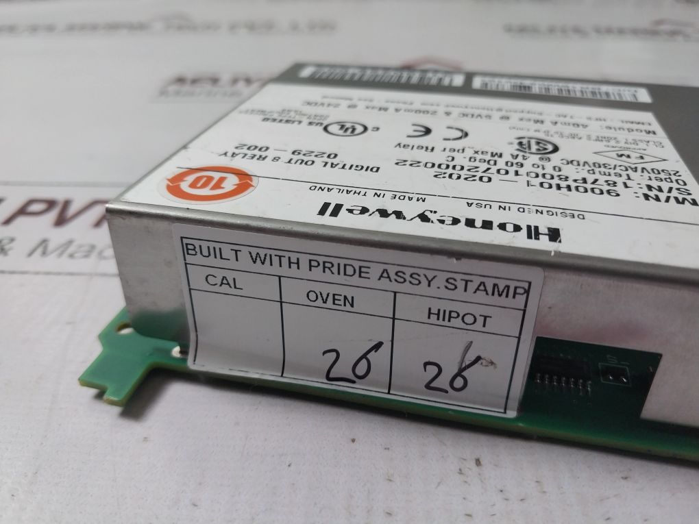 Honeywell 900H01-0202 Digital Out 8 Relay