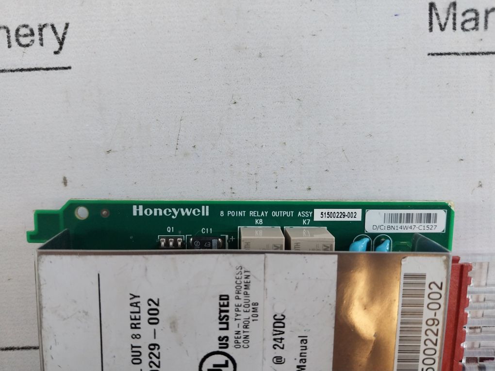 Honeywell 900H01-0202 Digital Out 8 Relay Hc900 Controller 